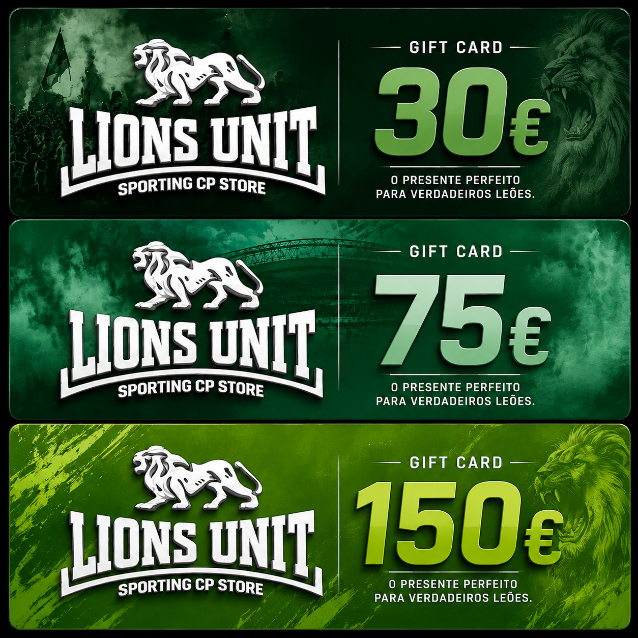 Gift Cards Lions Unit SCP Store